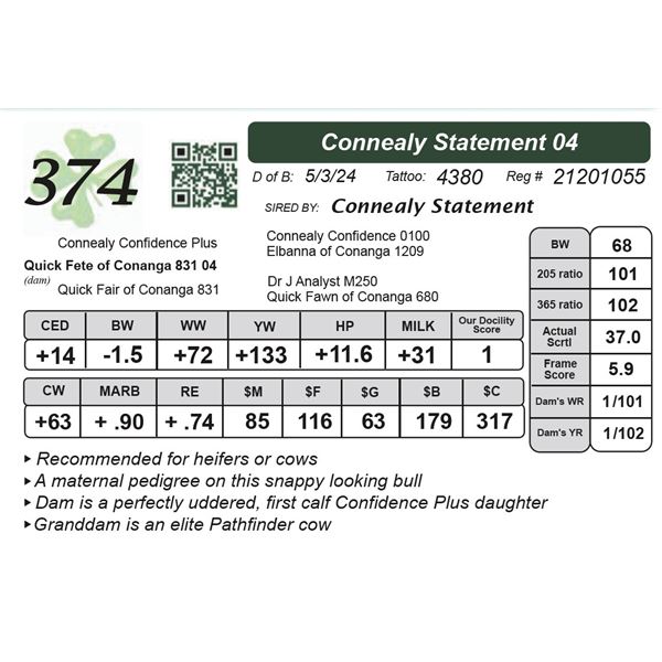 Connealy Statement 04