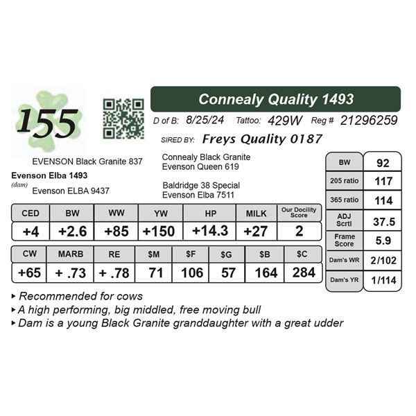 Connealy Quality 1493