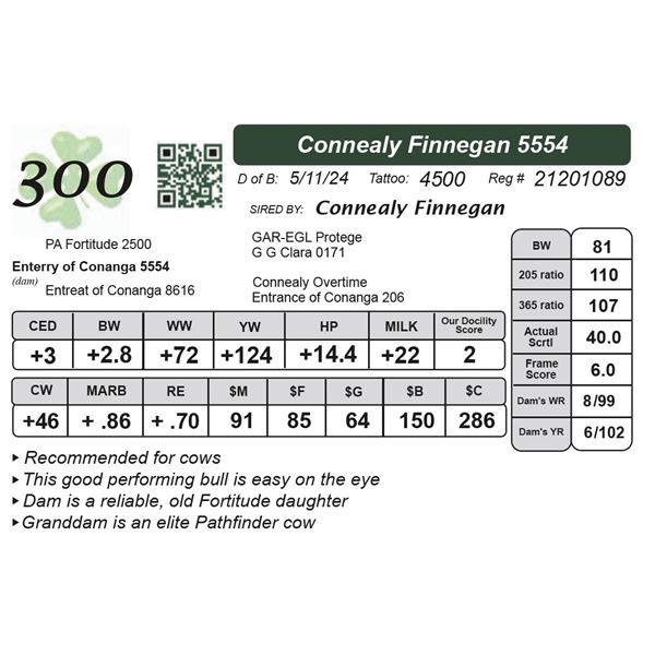 Connealy Finnegan 5554