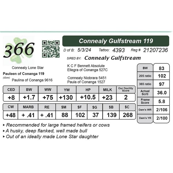 Connealy Gulfstream 119