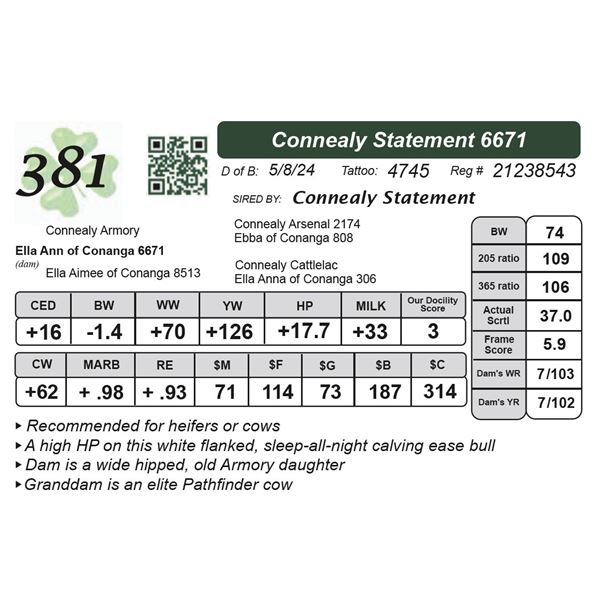 Connealy Statement 6671