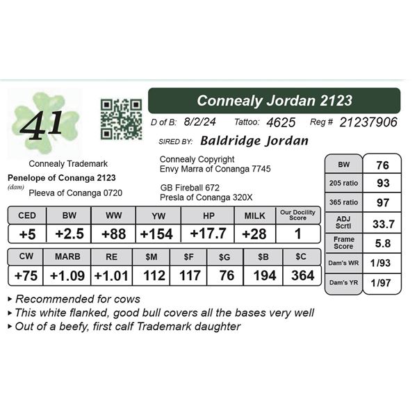 Connealy Jordan 2123