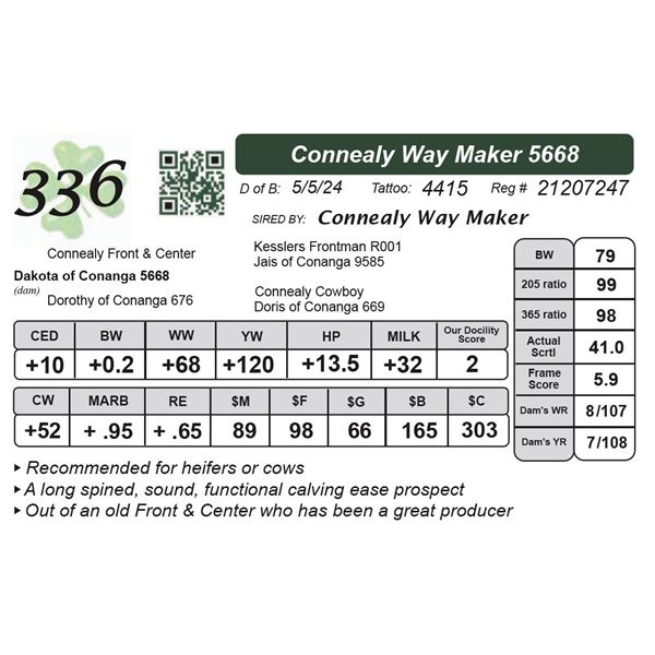 Connealy Way Maker 5668