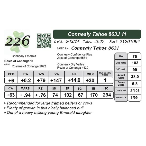 Connealy Tahoe 863J 11