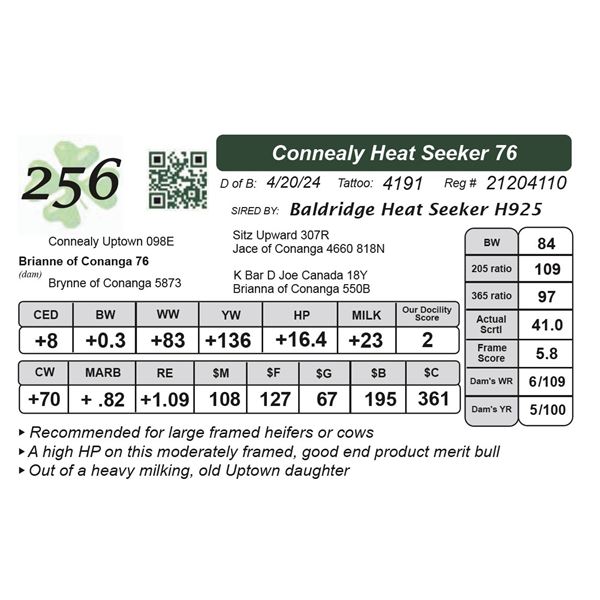 Connealy Heat Seeker 76