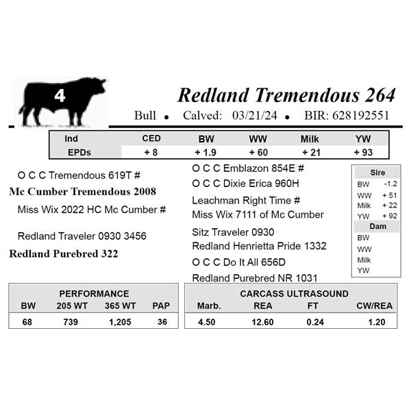 Redland Tremendous 264