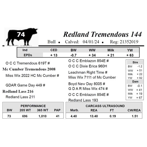 Redland Tremendous 144