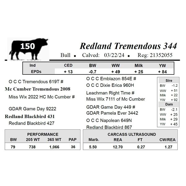 Redland Tremendous 344