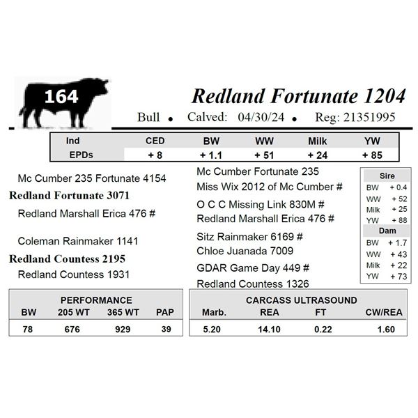 Redland Fortunate 1204