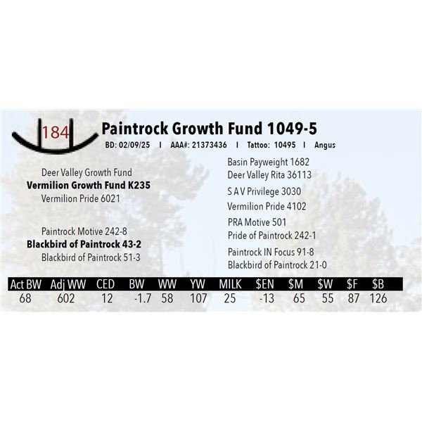 Paintrock Growth Fund 1049-5