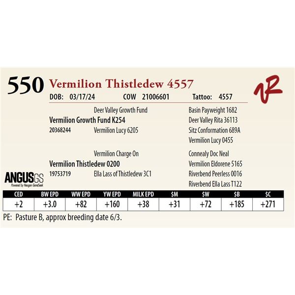 VERMILION THISTLEDEW 4557