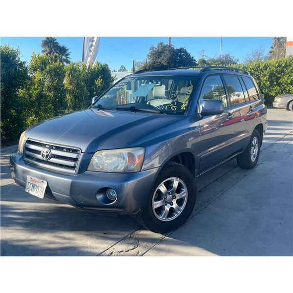 TOYT HIGHLANDER 2004 T-DON - SMOG