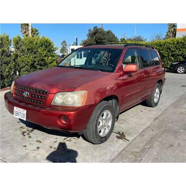TOYT HIGHLANDER 2003 T-DONATION