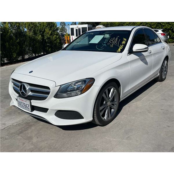 MERZ C300 2016 REPO-WAIT/TITLE-SMOG