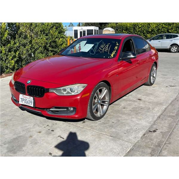 BMW 328I 2012 T-SMOG -2 DAYS