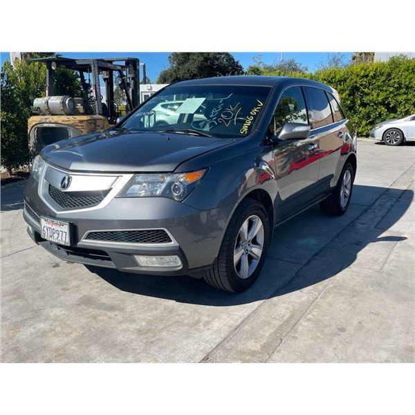 ACUR MDX 2012 APPT/DUP-T SMOG