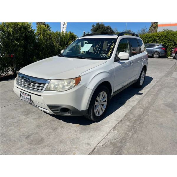 SUBA FORESTER  2012 O/S-T SMOG-2 DAYS