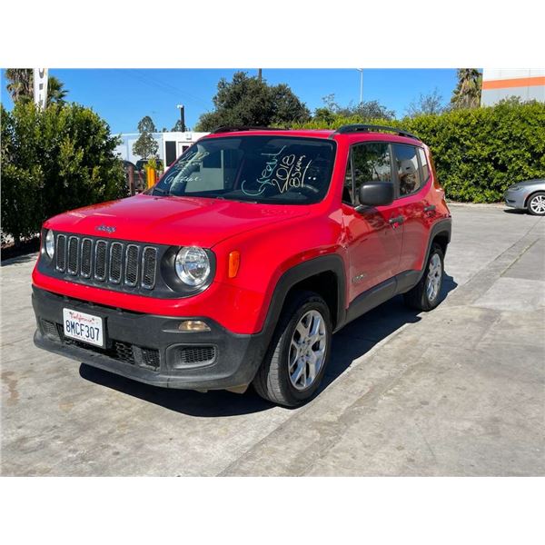 JEEP  RENEGADE 2018 T-REPO 2 DAYS