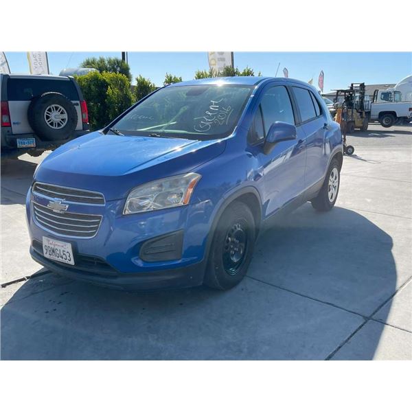 CHEV TRAX 2016 T-REPO 2 DAYS