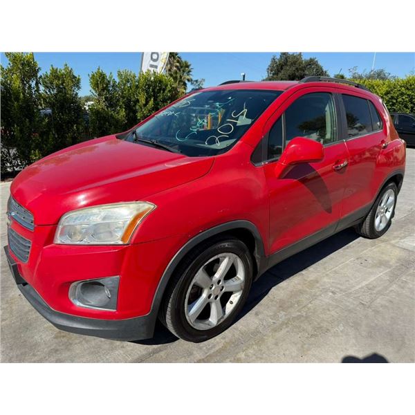 CHEV TRAX 2015 O/S TITLE 2 DAYS