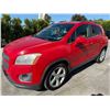 Image 1 : CHEV TRAX 2015 O/S TITLE 2 DAYS