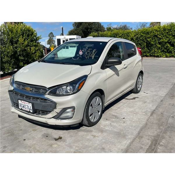 CHEV SPARK 2019 O/S TITLE 2 DAYS
