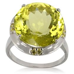 32.71ct Flawless Grade Natural Quartz Sterling Ring (JEW-1665)