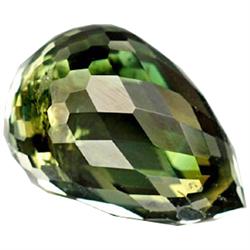 .5ct Top Forest Green Tourmaline Briolette (GMR-0413)