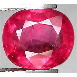 1.32ct RARE Top AAA Pink Red Ruby Mogok VS Oval Cut  (GEM-7476)