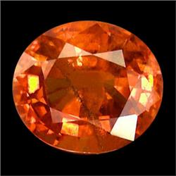 5.80ct Nice Yellow Orange Sapphire SI HEATED ONLY (GEM-18963)