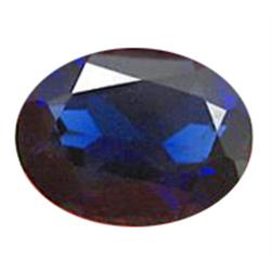 1.50ct Sparkling Clean Kashmir Blue Natural Sapphire Oval VVS HEATED ONLY (GEM-18929)