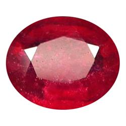 5.09ct.Glowing Natural Top Blood Red Ruby Madagascar (GEM-18706)