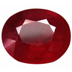 13.76ct Glowing Big Natural Top Blood Red Ruby   (GEM-18360)