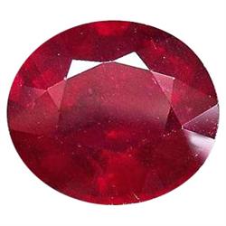 6.98ct Splendid Top Blood Red Ruby Oval Madagascar Natural (GEM-18080)