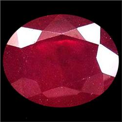 5.58ct Elegant Oval Blood Red Ruby Natural Madagascar (GEM-17822)