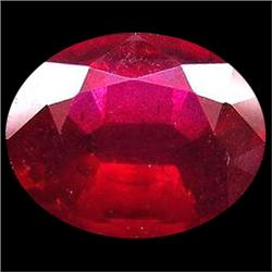 5.51ct Excellent Oval Top Blood Red Ruby Natural Madagascar (GEM-17732)