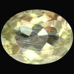 2.81ct Oval RARE COLOR CHANGE GREEN TO RED Diaspore (GEM-14713)