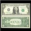 Image 1 : 1999 $1 Federal Reserve Note Crisp Unc FANCY NUMBER (CUR-05977)