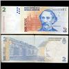 Image 1 : 2002 Argentina 2 Peso Note High Grade (CUR-05562)