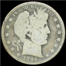 1894 Barber Half Circulated (COI-5730)