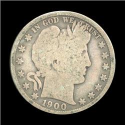 1900 Barber Half Circulated (COI-5722)