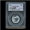 Image 3 : 1962 Washington 25c Quarter Coin Graded PCGS MS65 (COI-5360)