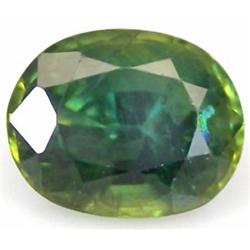 1.94ct Oval Facet Yellow-Green Sapphire  (GEM-0322)