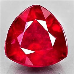 1.85ct Trillion Natural Mined Red Ruby Madagascar (JEW-916)