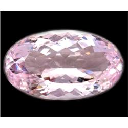 32.77ct RARE Brilliant AAA Sweet Pink Kunzite Unheated Big FLAWLESS (GEM-8891)