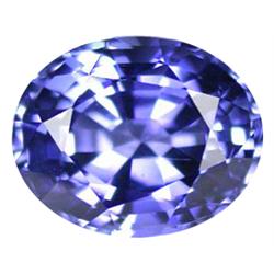 2.35ct Blinding RARE Tanzanite Color Sapphire Ceylon AAA VVS (GEM-11194)