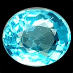 .9ct  Extreme Sea Foam Blue Zircon Unheated VVS (GEM-10803A)