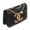 Image 2 : Chanel Black Caviar Leather CC Full Flap Shoulder Bag