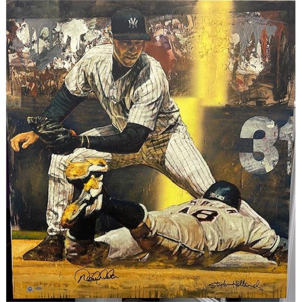 Derrick Jeter Making the Tag by Stephen Holland