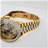 Image 4 : Rolex Ladies President Datejust 26mm Gold w/ Custom Diamonds